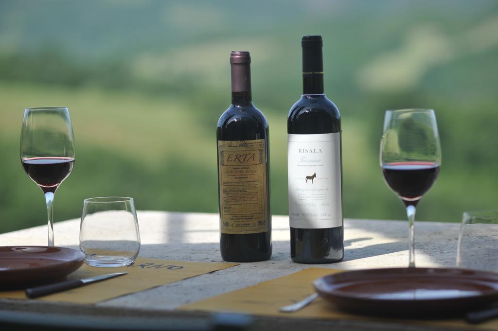 הוילה Casole dʼElsa Agriturismo Erta מראה חיצוני תמונה